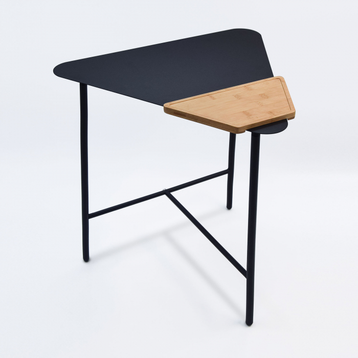 Masuta YOKE, metal, negru [4]