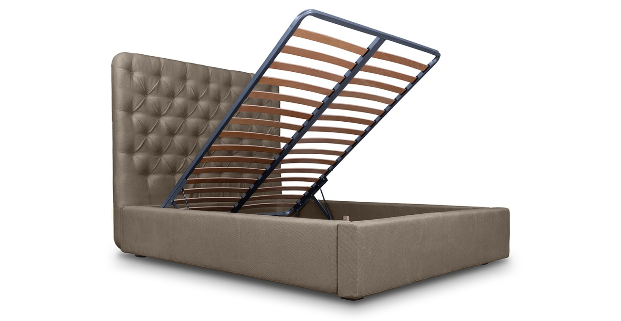 Merlin pat cu somiera rabatabila si tetiera Carrie 160*200 [4]