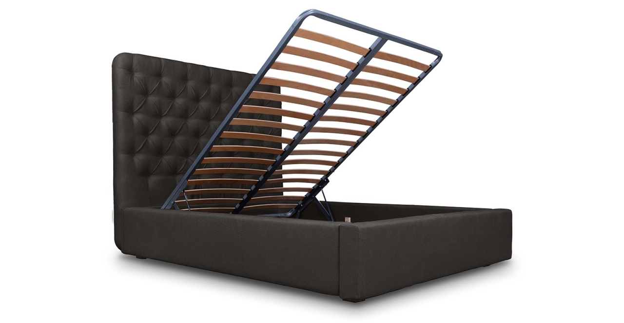 Merlin pat cu somiera rabatabila si tetiera Carrie 140*200 [4]