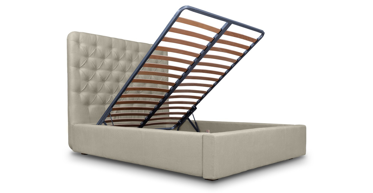 Merlin pat cu somiera rabatabila si tetiera Carrie 140*200 [4]