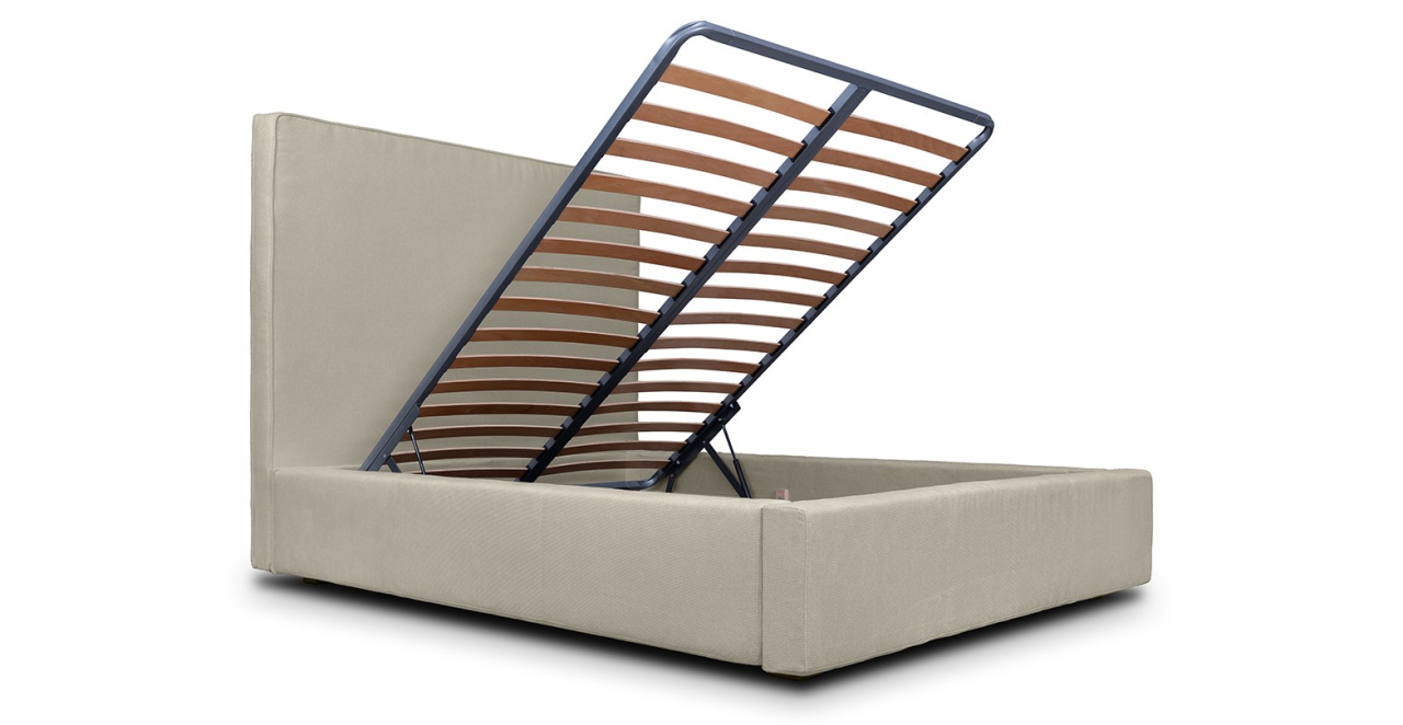 Merlin pat cu somiera rabatabila si tetiera Ellie 180*200 [2]