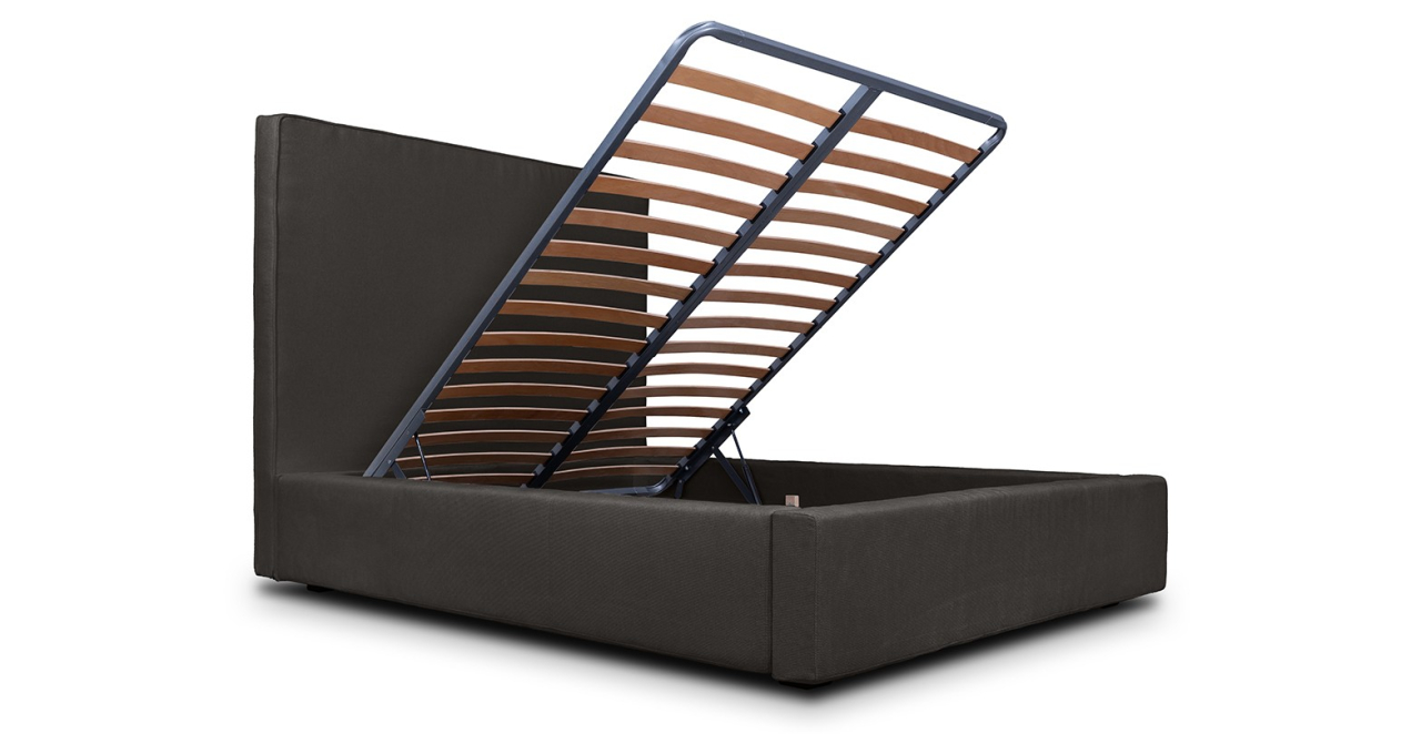 Merlin pat cu somiera rabatabila si tetiera Ellie 160*200 [2]