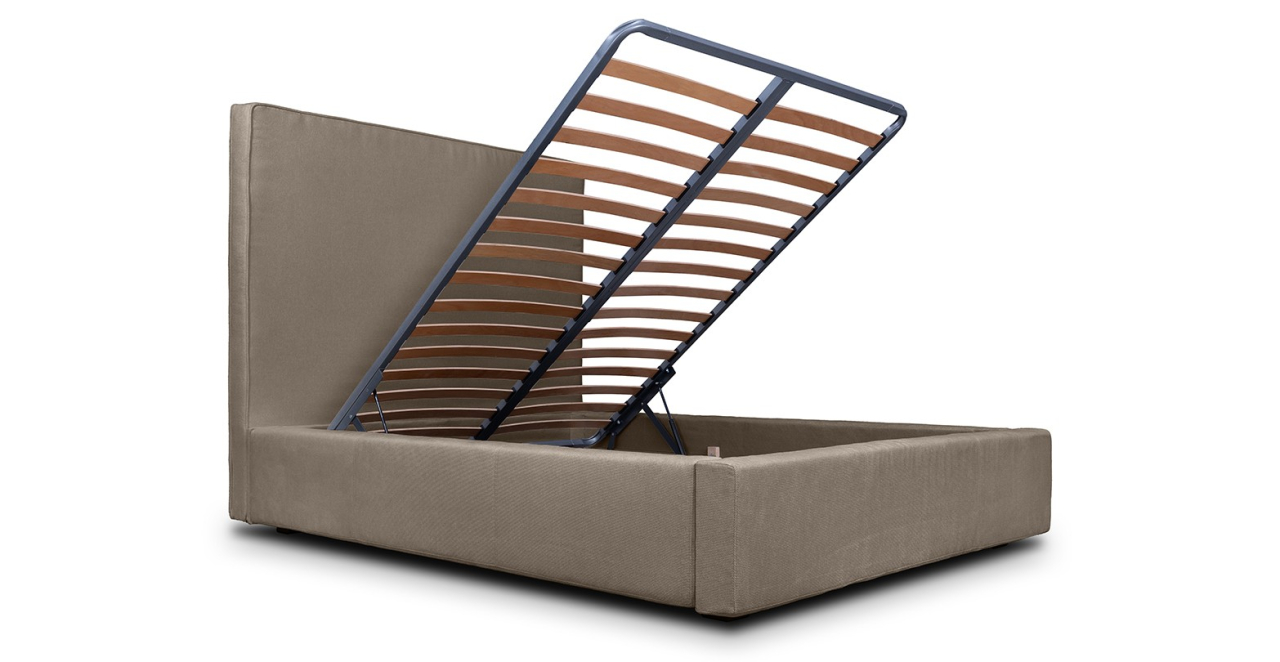 Merlin pat cu somiera rabatabila si tetiera Ellie 90*200 [2]