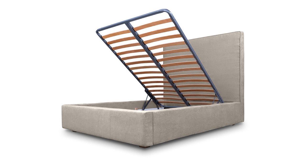 Merlin pat cu somiera rabatabila si tetiera Ellie 90*200 [2]