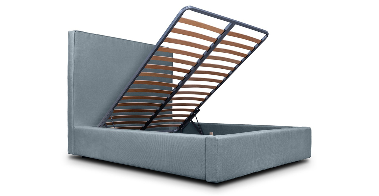 Merlin pat cu somiera rabatabila si tetiera Ellie 160*200 [2]