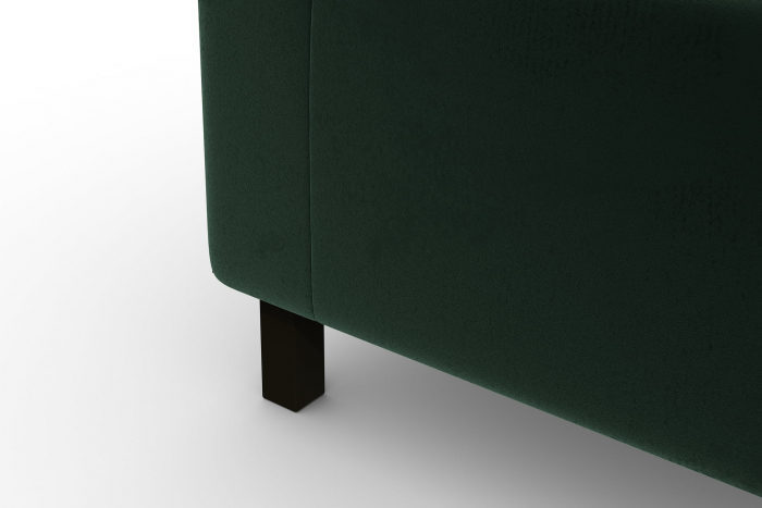 Modul de colt Tina, Verde inchis, 88x82x88 cm [6]