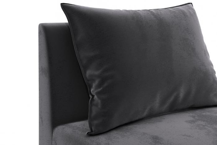 Modul de mijloc Tina, Gri inchis, 105x82x88 cm [5]