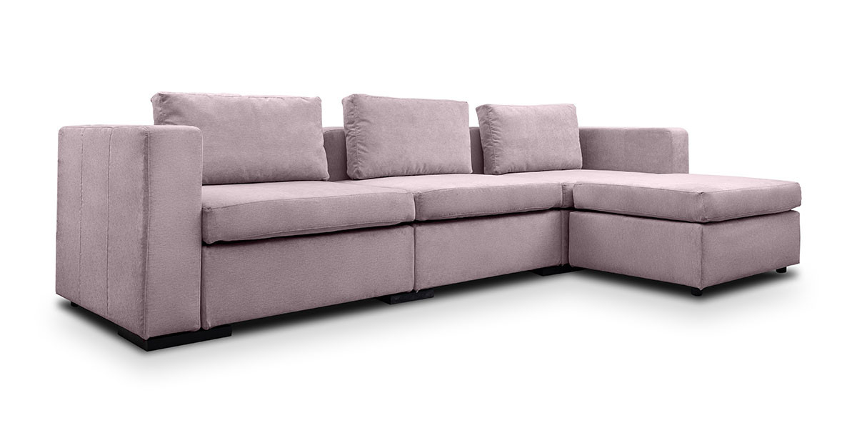 Module canapea fixa de 3 locuri L [2]