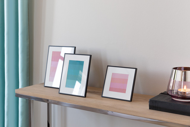 NIGRA, Rama foto, aluminiu, negru, pentru dimensiunea imaginii 10x15 cm [4]