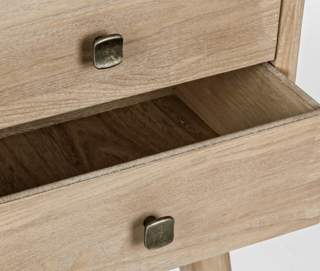 Noptiera Alannis, Lemn, Maro, 40x30x66 cm [5]