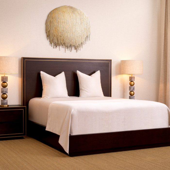 Noptieră, Camelot, furnir din stejar, maro , Dims: W. 76 | D. 48.5 | H. 61.5 (CM) [2]