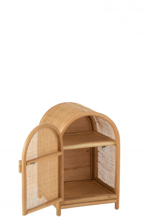 Noptiera, Fibre naturale, Maro, 40x40x60 cm [9]