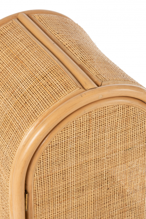 Noptiera, Fibre naturale, Maro, 40x40x60 cm [7]