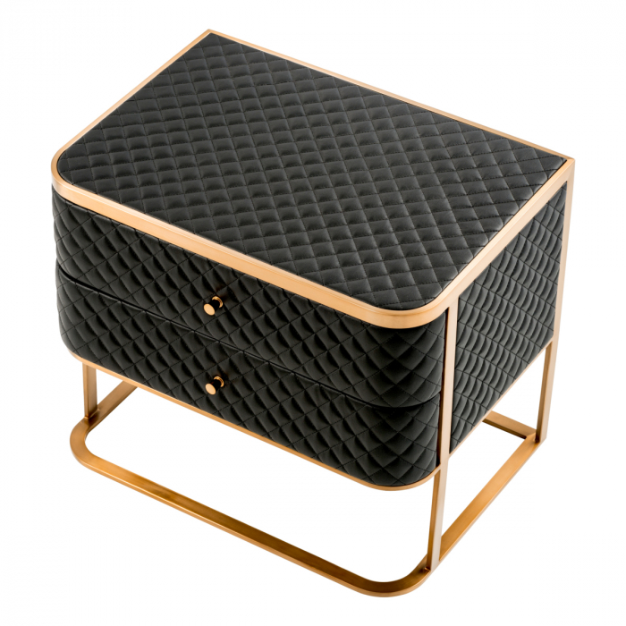 Noptieră, Monfort finisaj alamă, Dims: W. 65 | D. 46 | H. 55 (CM) [3]