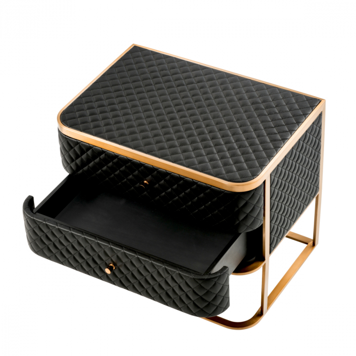 Noptieră, Monfort finisaj alamă, Dims: W. 65 | D. 46 | H. 55 (CM) [4]