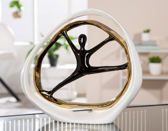 Obiect de decor, Olympus, Ceramica, alb, PU 1, L. 7,5 cm, L. 28 cm, H. 25 cm [4]