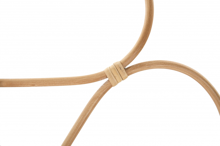 Oglinda ALMERIA, Maro, Oglinda/Lemn/Fier, 65.5x65.5x3 cm [2]