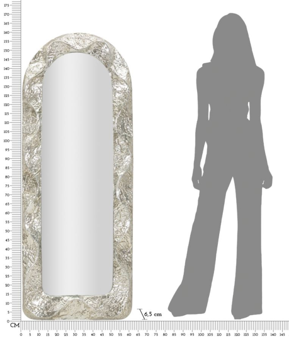 Oglinda Argelux Arco 61x6,5x160 cm (dimensiunea oglinzii 39x135 cm) [7]