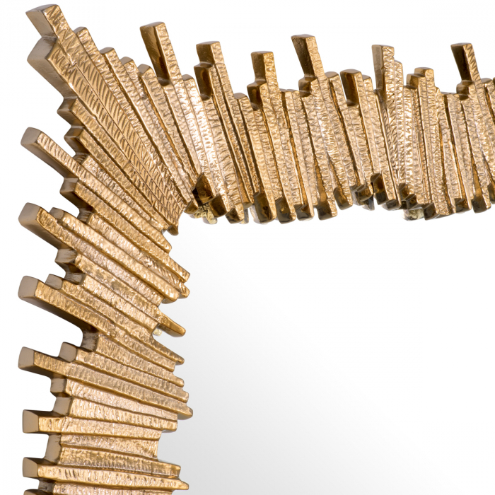 Oglindă, Bryant finisaj auriu, Dims: L. 140 | W. 95 | D. 5.5 (CM) [4]