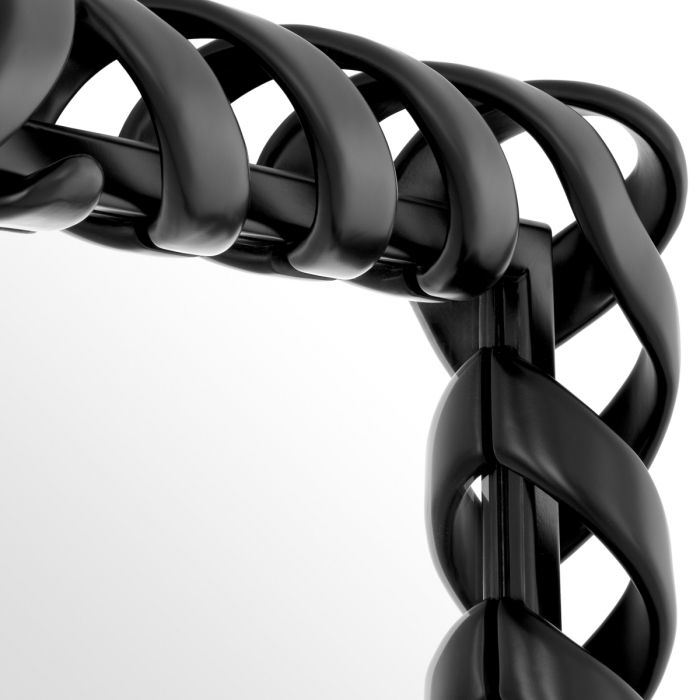 Oglindă, Casone finisaj negru , Dims: L. 141 | W. 93 | D. 12 (CM) [5]