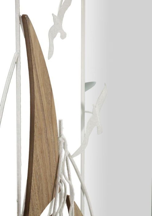 Oglinda de perete Adriatic cm 60x4,4x60 (dimensiunea oglinzii cm 35,5x58) [4]