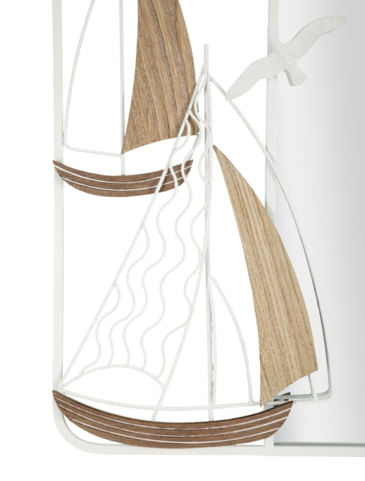 Oglinda de perete Adriatic cm 60x4,4x60 (dimensiunea oglinzii cm 35,5x58) [2]