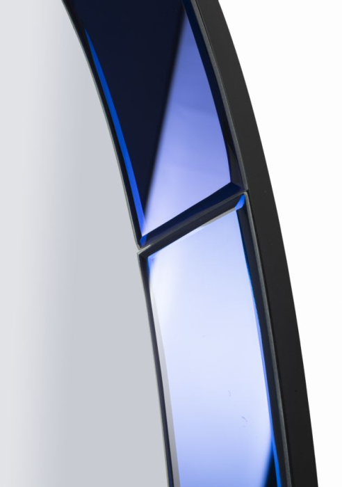 Oglinda de perete Amman albastra 55x2x150 cm (dimensiunea oglinzii 42,5x137,5 cm) [4]