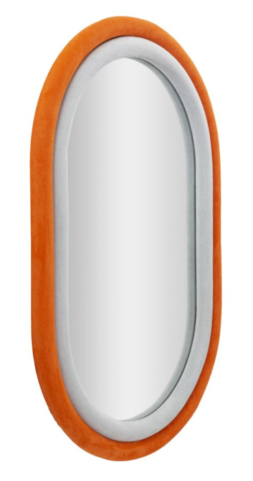 Oglinda de perete Antony portocalie 60x4x90 cm (dimensiune specifica 44,5x74,5 cm) [2]