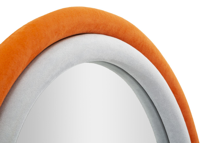 Oglinda de perete Antony portocalie 60x4x90 cm (dimensiune specifica 44,5x74,5 cm) [4]