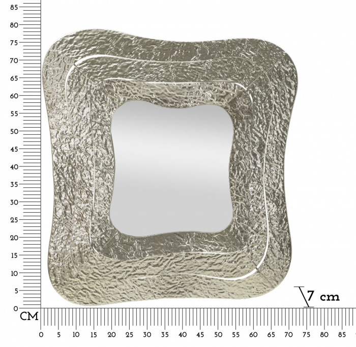 Oglinda de perete, AURY, 74x7x79 cm [7]