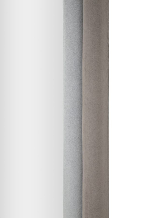 Oglinda de perete Cloe gri catifea 60x4x160 cm (dimensiunea oglinzii 45x145 cm) [3]