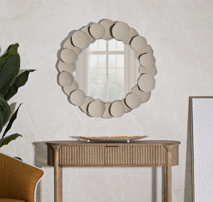 Oglinda de perete Dune 85x7,5x85 cm (dimensiunea oglinzii ø 62 cm) [6]