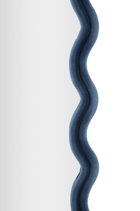 Oglinda de perete Emily albastra 60x6x160 cm (dimensiunea oglinzii 42x144 cm) [3]