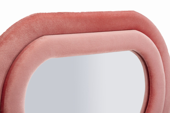 Oglinda de perete Emily roz 60x6x160 cm (dimensiunea oglinzii 42x144 cm) [3]