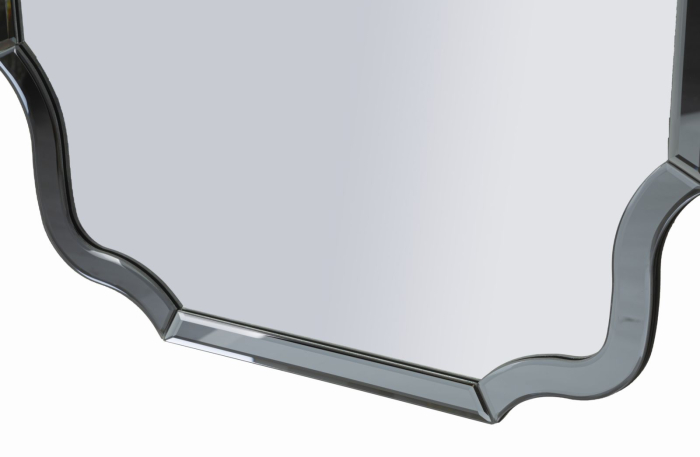 Oglinda de perete gri, Istanbul 60x1x90 cm (dimensiunea oglinzii 54x84,5 cm) [4]