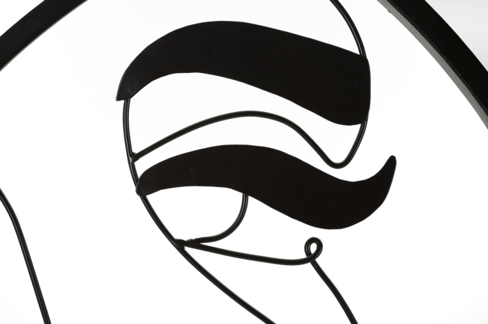 Oglinda de perete Melly cm ø 80x3,8 (dimensiunea oglinzii cm 27x76) [3]