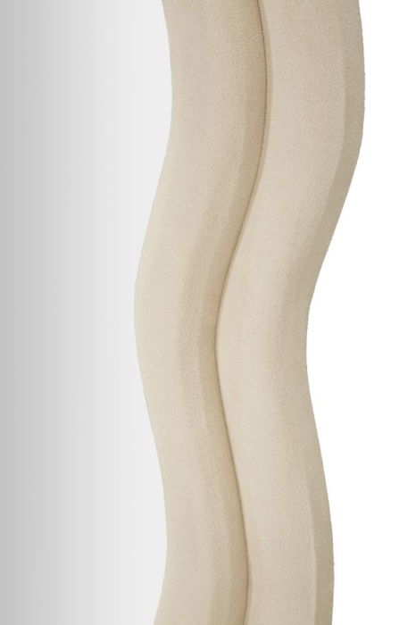 Oglinda de perete Miki crem catifea 60x4x160 cm (dimensiunea oglinzii 39x135 cm) [3]