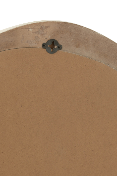 Oglinda de perete moderna din MDF/oglinda alba, M [4]