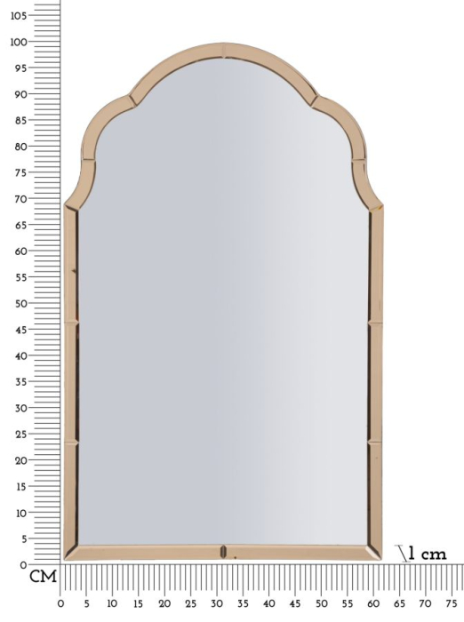 Oglinda de perete roz Tangier 62x1x100 cm (dimensiunea oglinzii 55x94 cm) [8]