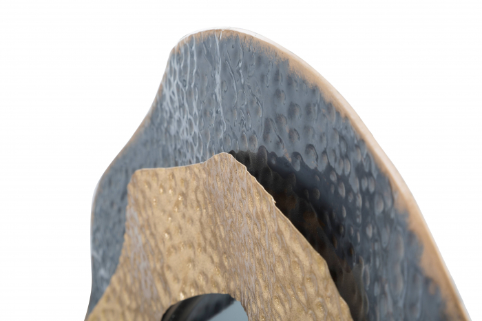 Oglinda de perete Shai Dark, Fier/MDF/Oglinda, Multicolor, 65,5x65,5x5 cm [3]