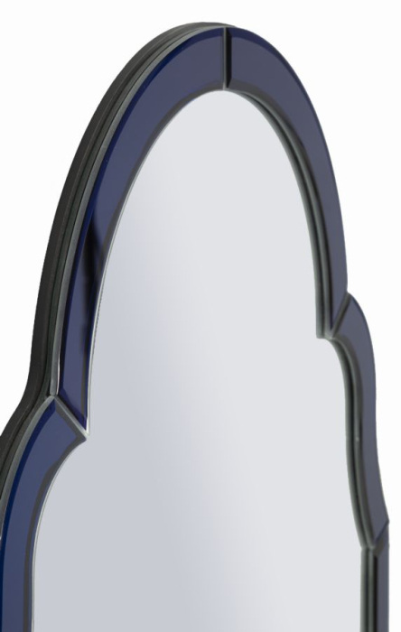 Oglinda de perete Tangier albastra 47x1x80 cm (dimensiunea oglinzii 41x74 cm) [2]
