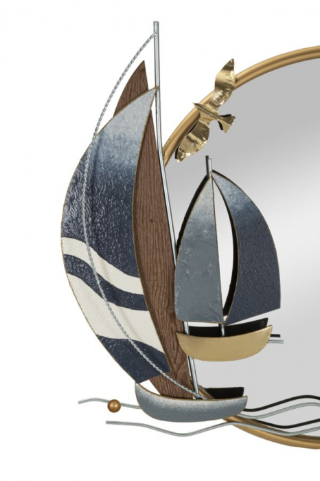 Oglinda de perete, VELE, 71x8x64 cm [2]