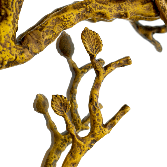 Oglinda Fiora cu finisaj vintage din alama |L. 70 | W. 49 | D. 4 cm [5]