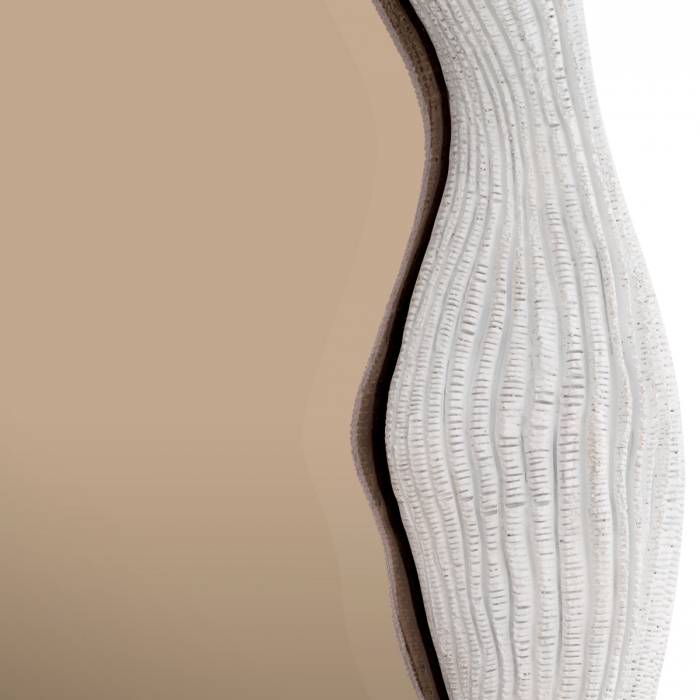 Oglindă, Genta L finisaj alb, Dims: L. 123 | W. 71 | D. 6 (CM) [4]