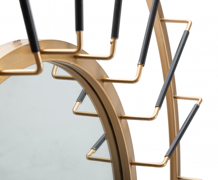 Oglinda GLAM DARK CM Ø 81X6,5 (oglinda CM Ø 41,5), Mauro Ferretti [4]