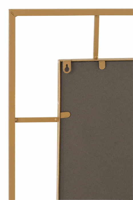 Oglinda Lines, Metal, Auriu, 60x3x120 cm [4]