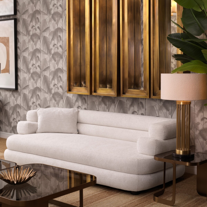 Oglindă, Magenta dreptunghiulară S, finisaj din alamă cu aspect vintage, Dims: W. 45 | D. 20 | H. 200  (CM) [2]