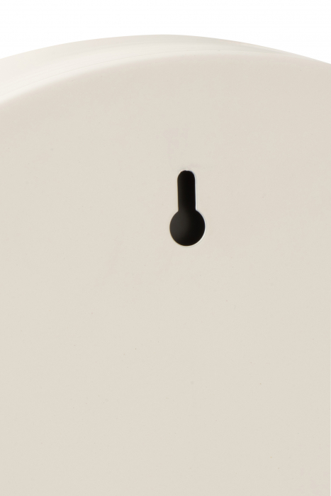 Oglinda, Metal, Alb, 30x30x5 cm [2]