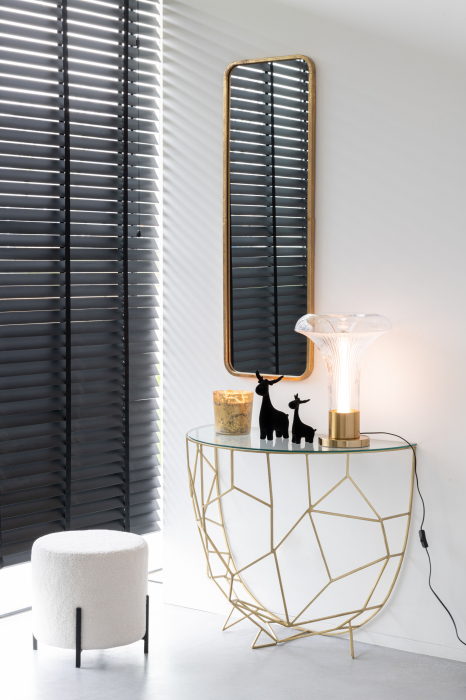 Oglinda Mona, Metal, Auriu, 40.5x2.5x119.5 cm [6]