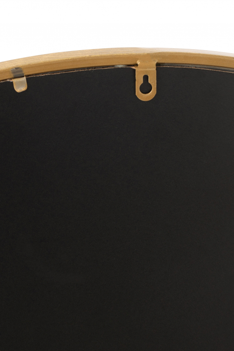 Oglinda Mona, Metal, Auriu, 80x80x2 cm [3]